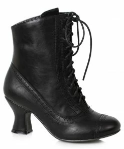 Ellie Shoes Victorian Bootie With Laces