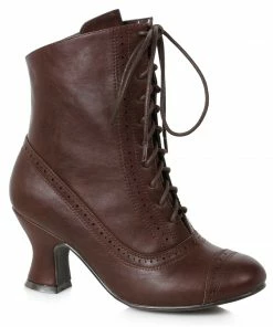 Ellie Shoes Victorian Bootie With Laces