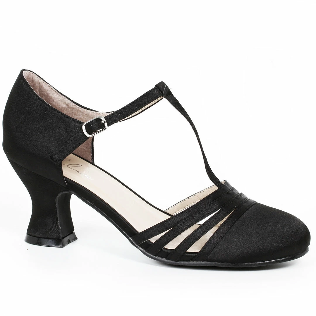 Ellie Shoes Satin Dance Shoe 3 Ellie Shoes Satin Dance Shoe