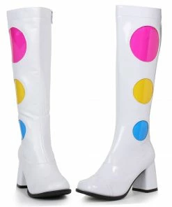 Ellie Shoes Knee High Boot With Dots