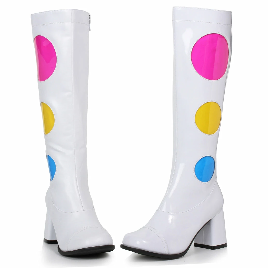 Ellie Shoes Knee High Boot With Dots 3 Ellie Shoes Knee High Boot With Dots