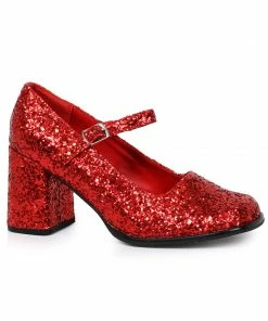 Ellie Shoes Mary Jane Glitter Shoes