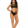 Elegant Moments Black Cami Set