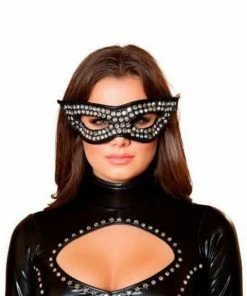 Roma Costume Rhinestone Mask Costume Accessories