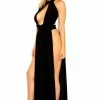Roma Costume Open Leg And Large Cutout Maxi Length Dress