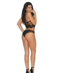 Elegant Moments Black Cami Set