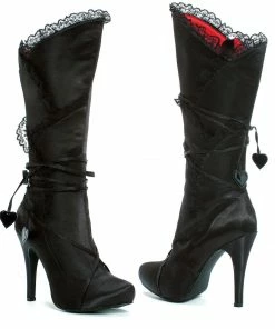 Ellie Shoes 4 Satin Knee High Boot. Women