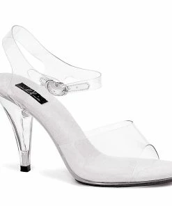 Ellie Shoes Clear Sandal