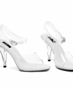 Ellie Shoes Clear Sandal