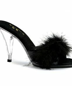 Ellie Shoes Maribou Slippers