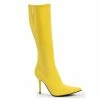 Ellie Shoes Yellow Knee High Boot