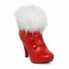 Ellie Shoes 4 Womens Bootie With Faux Fur