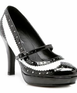 Ellie Shoes High Heel Oxford Toe Pump