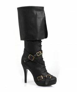 Ellie Shoes Knee High Women Pirate Boot