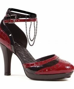 Ellie Shoes Closed Toe Pump With Strap