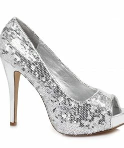 Ellie Shoes Open Toe Glitter Pump 13 Ellie Shoes Open Toe Glitter Pump