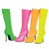 Ellie Shoes Knee High Neon Boot