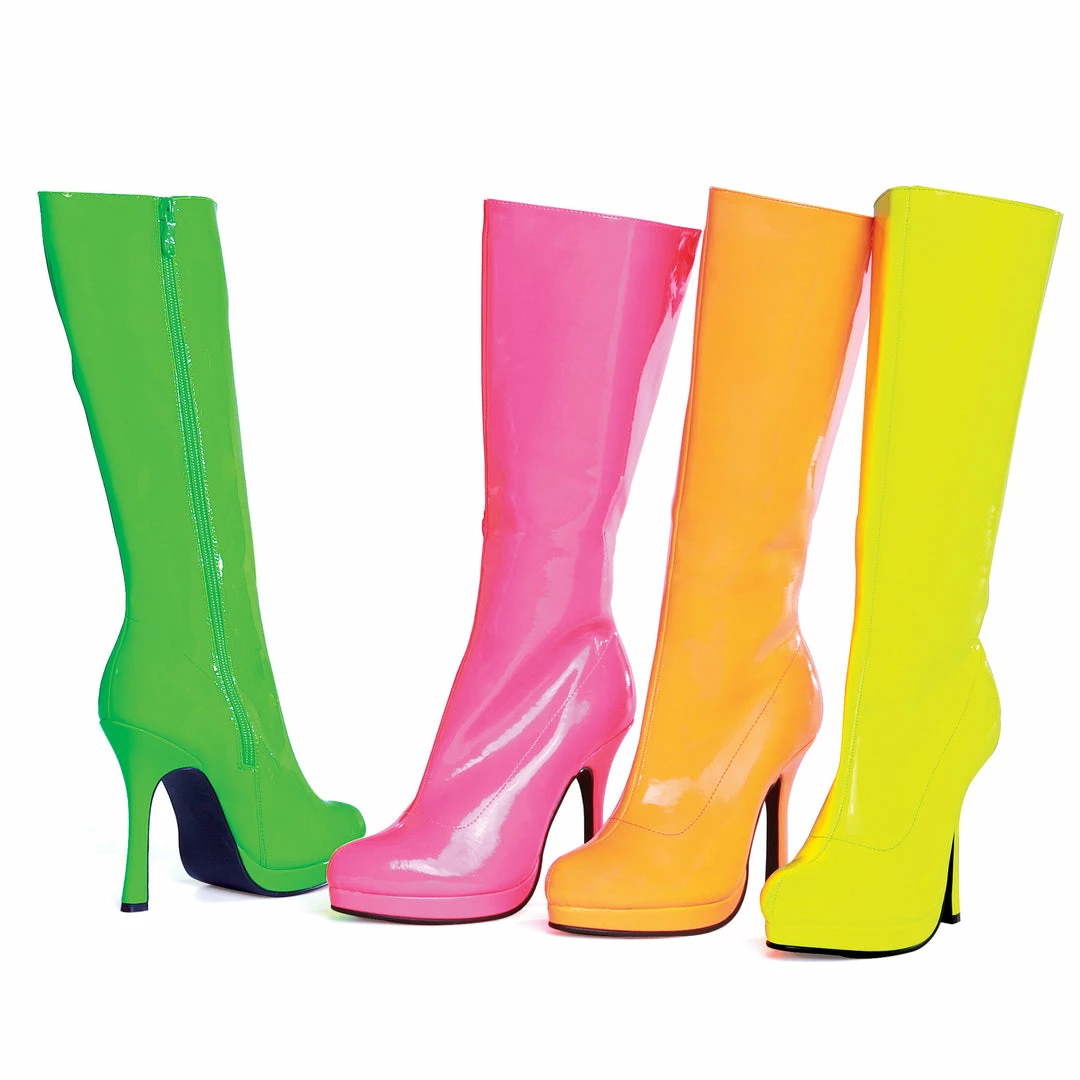 Ellie Shoes Knee High Neon Boot 3 Ellie Shoes Knee High Neon Boot