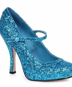Ellie Shoes Glitter Mary Jane With Platform