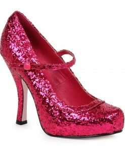 Ellie Shoes Glitter Mary Jane With Platform
