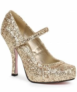 Ellie Shoes Glitter Mary Jane With Platform