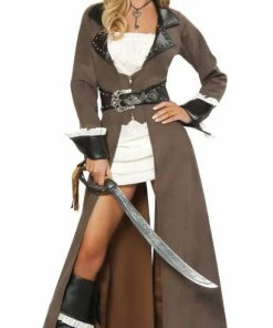 Roma Costume COSTUMES Deluxe 4pc Pirate Captain Costume