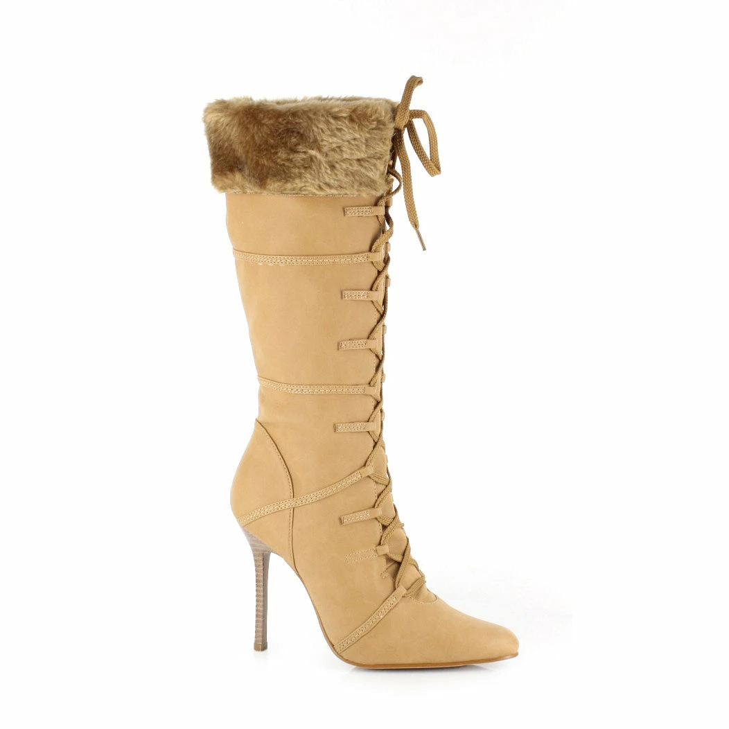 Ellie Shoes Knee High Boot With Fur 4 Ellie Shoes Knee High Boot With Fur
