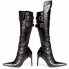 Ellie Shoes Knee High Boot Folded Cuff