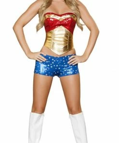 Roma Costume Wonder Heroine Costume COSTUMES