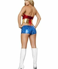 Roma Costume Wonder Heroine Costume COSTUMES