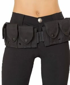 Roma Costume Belt With Pouches Costume Accessories