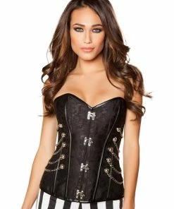 Roma Costume Elegant Corset With Front Clasp LINGERIE 7 Roma Costume Elegant Corset With Front Clasp LINGERIE