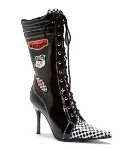 Ellie Shoes Calf Racer Boot