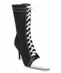 Ellie Shoes 4.5 Heel Sneaker Ankle Boots