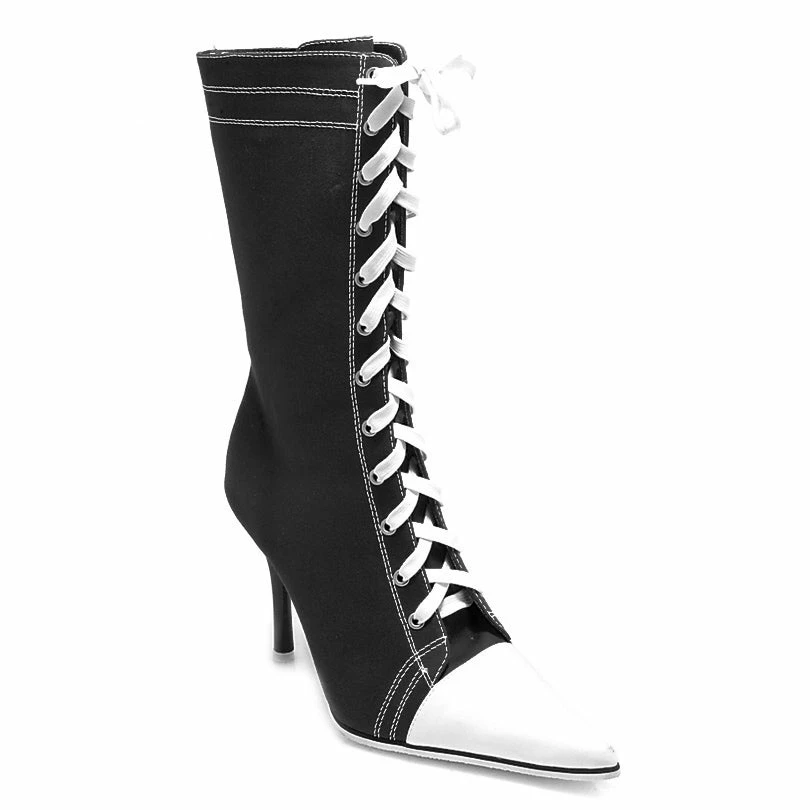 Ellie Shoes 4.5 Heel Sneaker Ankle Boots 3 Ellie Shoes 4.5 Heel Sneaker Ankle Boots
