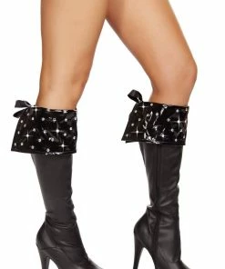 Roma Costume ACCESORIES Rhinestone Studded Boot Cuffs