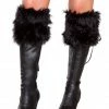 Roma Costume Fur Boot Cuffs ACCESORIES
