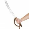 Roma Costume Pirate Sword With Suede Tassel Details