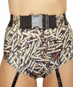 Roma Costume Belt With Fastener Buckle