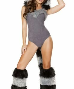 Roma Costume Furry Raccoon Costume COSTUMES