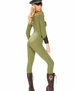 Roma Costume Military Army Babe Costume