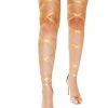 Roma Costume Pair Of Metallic Leg Wraps Rave Leg Warmers & Wraps