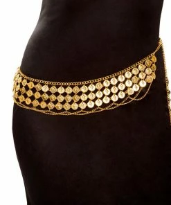 Roma Costume Costume Accessories Belly Dancer Coin Wrap