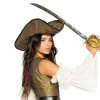 Roma Costume Gold Skull Pirate Hat 2 Roma Costume Gold Skull Pirate Hat