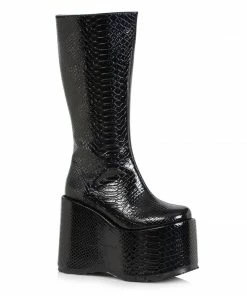 Ellie Shoes Chunky Heel Platform Boot