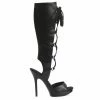 Ellie Shoes 5 Heel Knee High Sandal