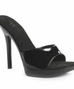 Ellie Shoes 5 Heel Clear Mule