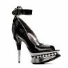Ellie Shoes 5 Heel With Rhinestone Platform
