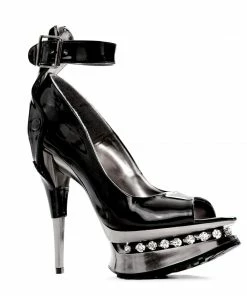 Ellie Shoes 5 Heel With Rhinestone Platform