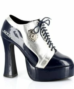 Ellie Shoes 5.5 Police Oxford Shoe